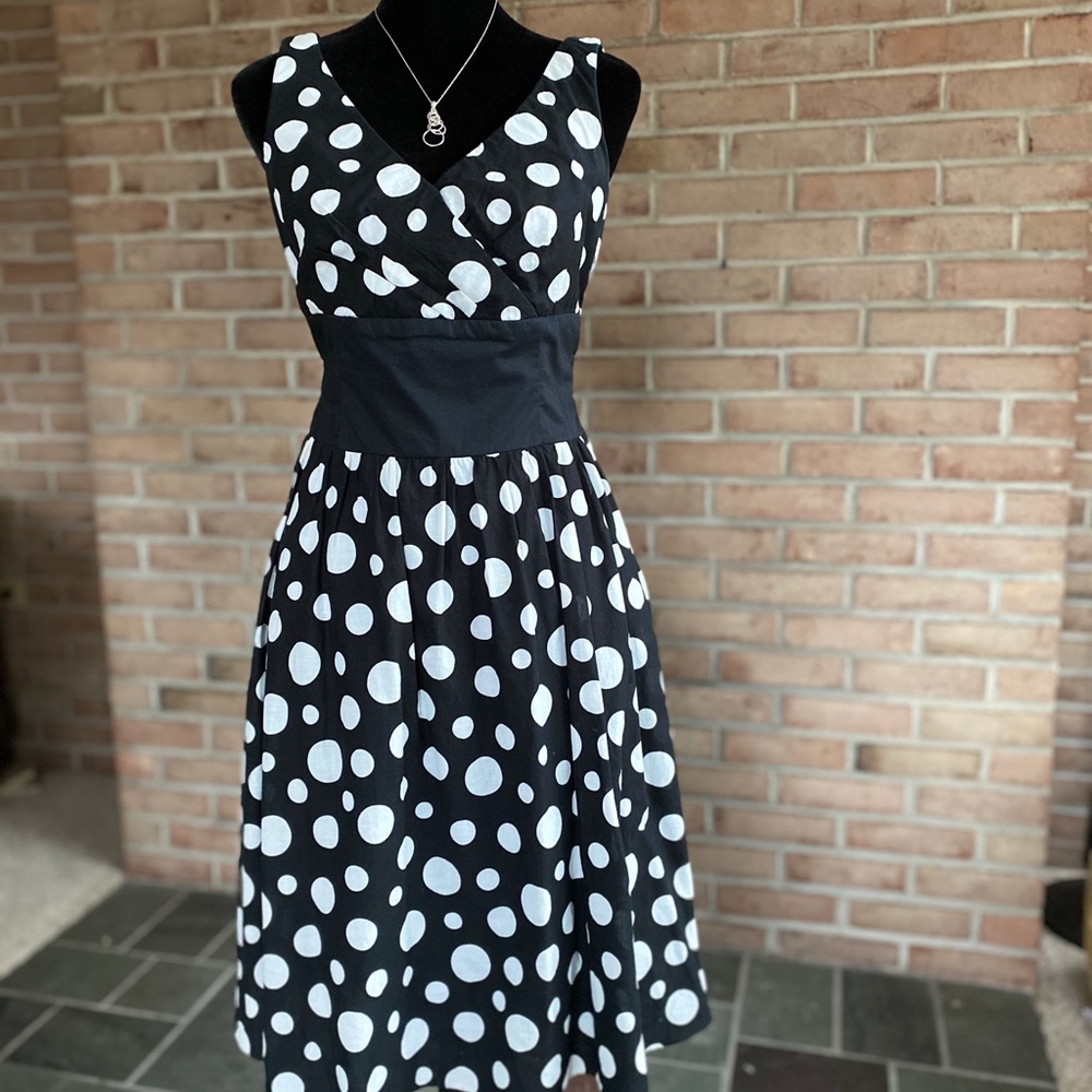 Nine West polka-dot dress